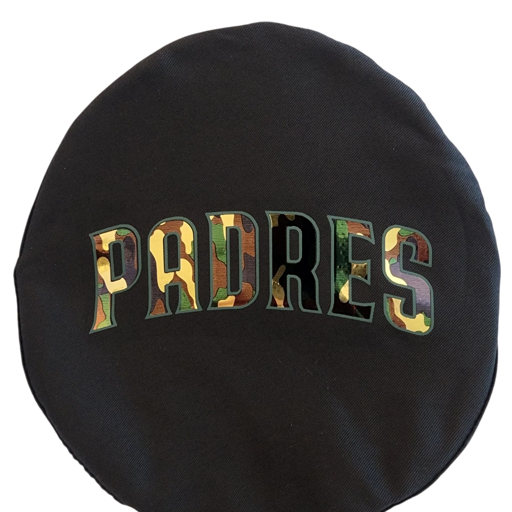 PADRES SAN DIEGO/ CAPTAIN HAT BLACK COTTON/ MILITARY EDITION - Picture 5 of 10